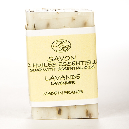 LEVANDULOVÉ MÝDLO BORMES s květy levandule 100g